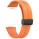 Ремешок Deexe Magnetic Braselet для Huawei Watch Fit 3 - Orange (357108O). Фото 1 из 5