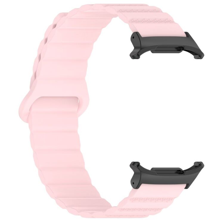 Ремешок Deexe Magnetic Strap для Samsung Galaxy Watch Ultra (47mm) - Pink: фото 4 из 7