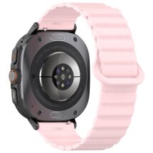 Ремешок Deexe Magnetic Strap для Samsung Galaxy Watch Ultra (47mm) - Pink: фото 1 из 7