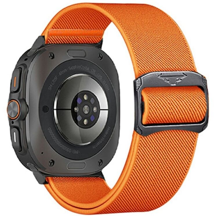 Ремешок Deexe Orbit Flex для Samsung Galaxy Watch Ultra (47mm) - Orange: фото 1 из 5