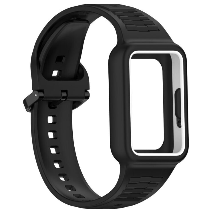 Ремінець Deexe Prime Strap для Samsung Galaxy Fit 3 - Black: фото 4 з 7