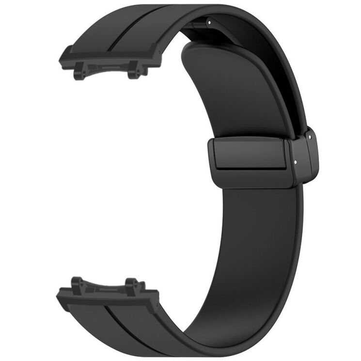 Ремінець Deexe Soft Line для Xiaomi Amazfit T-ReX 3 - Black: фото 2 з 3