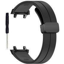 Ремінець Deexe Soft Line для Xiaomi Amazfit T-ReX 3 - Black: фото 1 з 3