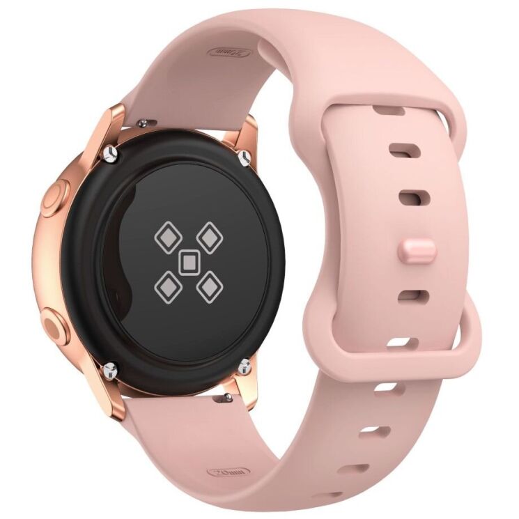 Ремешок Deexe Soft Silicone для Huawei Watch 3 / Watch 3 Pro - Pink: фото 1 из 6