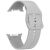 Ремешок Deexe Soft Silicone для Samsung Galaxy Watch 8 (40/44mm) / 8 Classic - Grey: фото 1 из 6