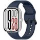 Ремешок Deexe Soft Silicone для Xiaomi Redmi Watch 4 / 5 / Mi Smart Band 8 Pro / Band 9 Pro - Midnight Blue (370309MB). Фото 4 из 9