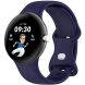 Ремешок Deexe Soft Touch для Google Pixel Watch / Watch 2 / Watch 3 (41mm) - Dark Blue (311722DB). Фото 2 из 4