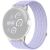 Ремешок Deexe Soft Weave для Google Pixel Watch 4 / 3 / 2 / 1 (41mm) - Purple: фото 1 из 5