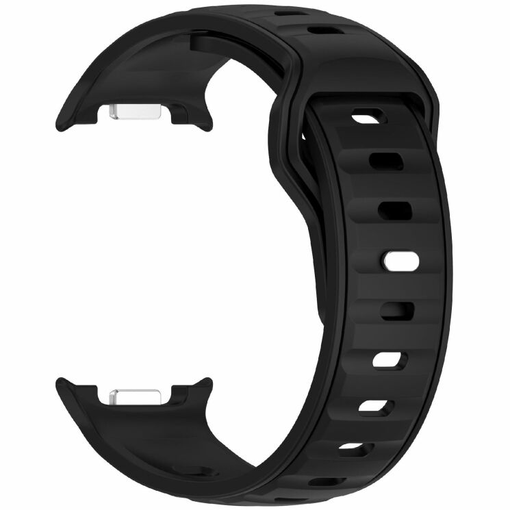 Ремешок Deexe Sport Band для Samsung Galaxy Watch 8 (40/44mm) / 8 Classic - Black: фото 3 из 6