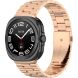 Ремешок Deexe Stainless Steel для Samsung Galaxy Watch Ultra (47mm) - Rose Gold (358001RG). Фото 4 из 9