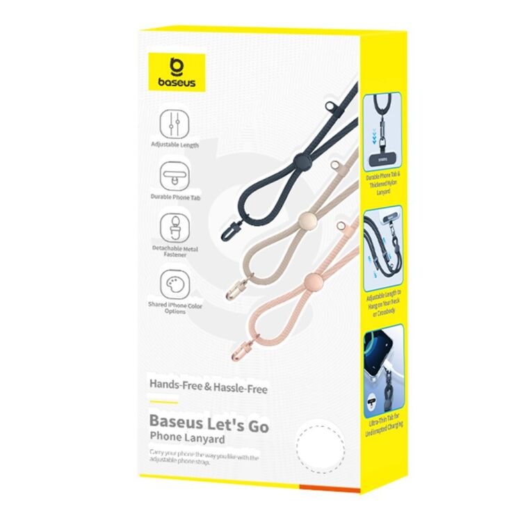Ремешок для смартфона Baseus Lets Go - Gold: фото 9 из 10