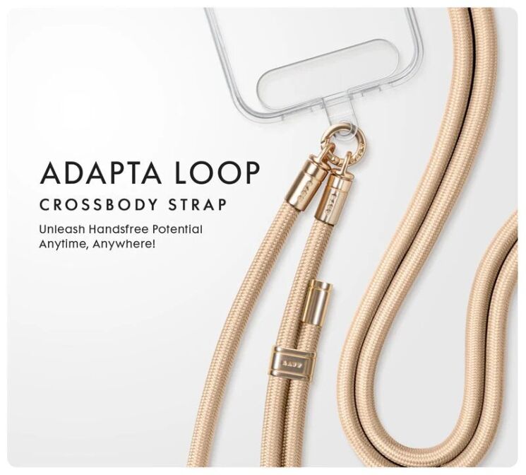 Ремінець для смартфона Laut ADAPTA-LOOP CROSSBODY - Black: фото 4 з 9