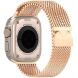 Ремешок DUX DUCIS Milanese Air Series для Apple Watch 46 / 45 / 44 / SE 44 / 42 (Series 1-3) / Ultra / Ultra 2 - Rose Gold (364226RG). Фото 1 из 12