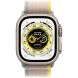 Ремінець Hoco WA14 для Apple Watch 42 (Series 10) / 41 / 40 / SE 40 / 38 - Yellow / White (345131YW). Фото 3 з 7