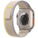 Ремінець Hoco WA14 для Apple Watch 42 (Series 10) / 41 / 40 / SE 40 / 38 - Yellow / White (345131YW). Фото 1 з 7