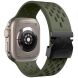 Ремешок KALEBOL Astra Strap для Apple Watch 46 / 45 / 44 / SE 44 / 42 (Series 1-3) / Ultra / Ultra 2 - Army Green (371825AG). Фото 2 из 9