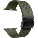 Ремешок KALEBOL Astra Strap для Apple Watch 46 / 45 / 44 / SE 44 / 42 (Series 1-3) / Ultra / Ultra 2 - Army Green (371825AG). Фото 1 из 9