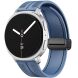Ремешок KALEBOL Magnetic Nylon Band для Samsung Galaxy Watch 8 (40/44mm) / 8 Classic - Baby Blue (384145TT). Фото 2 из 6