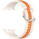 Ремінець Reframe Vertical Strip для Samsung Galaxy Watch 8 (40/44mm) / 8 Classic / Ultra (2025) - Starlight / Orange (384002SO). Фото 1 з 5