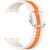 Ремінець Reframe Vertical Strip для Samsung Galaxy Watch 8 (40/44mm) / 8 Classic (43/47mm) / Ultra 2 - Starlight / Orange: фото 1 з 5