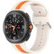 Ремінець Reframe Vertical Strip для Samsung Galaxy Watch 8 (40/44mm) / 8 Classic / Ultra (2025) - Starlight / Orange (384002SO). Фото 2 з 5