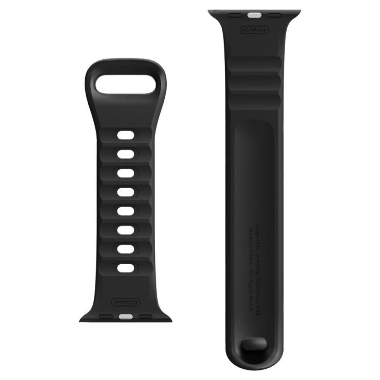 Ремешок Spigen (SGP) Air Fit для Apple Watch 42 (Series 10) / 41 / 40 / SE 40 / 38 - Black: фото 4 из 12