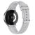 Ремешок UniCase Silicone Strap для Samsung Galaxy Watch 4 Classic (46mm) / Watch 4 Classic (42mm) / Watch 4 (40mm) / Watch 4 (44mm) - Light Grey: фото 1 из 3