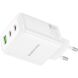 Сетевое зарядное устройство BOROFONE BN32 65W (2Type-C + USB) - White (995624W). Фото 3 из 9