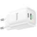 Сетевое зарядное устройство Hoco C149A PD30W + QC3.0 - White (960163W). Фото 5 из 7