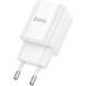 Сетевое зарядное устройство Hoco C149A PD30W + QC3.0 - White (960163W). Фото 2 из 7