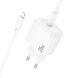 Сетевое зарядное устройство Hoco CS53A Surplus PD25W + кабель Type-C to Lightning - White (960115W). Фото 5 из 8