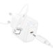 Сетевое зарядное устройство Hoco CS53A Surplus PD25W + кабель Type-C to Lightning - White (960115W). Фото 4 из 8