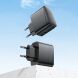 Сетевое зарядное устройство Hoco CS63A Bright PD65W (USB + Type-C) + кабель Type-C to Type-C - Black (960210B). Фото 9 из 9