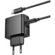 Сетевое зарядное устройство Hoco CS63A Bright PD65W (USB + Type-C) + кабель Type-C to Type-C - Black (960210B). Фото 5 из 9