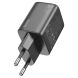 Сетевое зарядное устройство Hoco N42 Elogiado 2C PD45W - Black (346141B). Фото 3 из 7