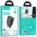 Мережевий зарядний пристрій Hoco N62 PD30W (Type-C) - Black (960235B). Фото 3 з 5