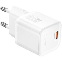 Сетевое зарядное устройство Hoco N66 PD35W - White: фото 1 из 5