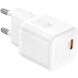 Сетевое зарядное устройство Hoco N66 PD35W - White (960238W). Фото 1 из 5