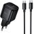 Сетевое зарядное устройство Hoco N84 PD45W + кабель Type-C to Type-C - Black: фото 1 из 9