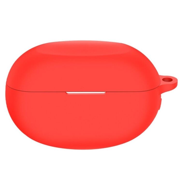 Силиконовый чехол Deexe Silicone Cover для Realme Buds Air 5 Pro - Red: фото 1 из 5