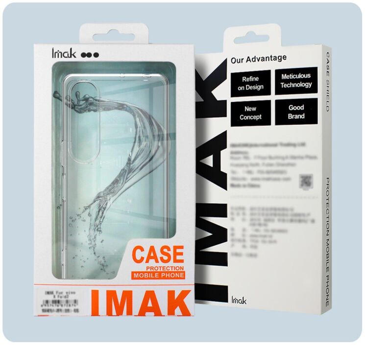 Силиконовый чехол IMAK UX-10 Series для Samsung Galaxy A17 (A175) - Transparent: фото 7 из 7