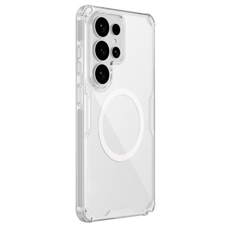 Силиконовый чехол NILLKIN Nature TPU Pro Magnetic для Samsung Galaxy S26 Ultra - Transparent: фото 3 из 17