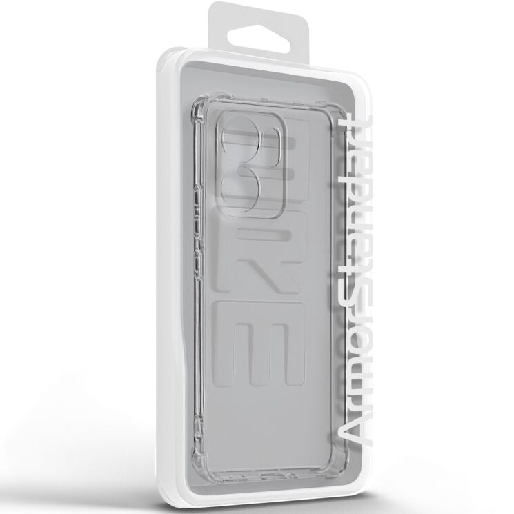 Силиконовый (TPU) чехол ArmorStandart Air Force для OPPO Reno 13 F/FS 5G - Transparent: фото 3 из 6
