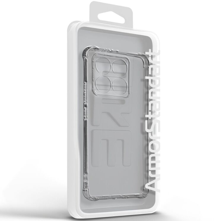 Силиконовый (TPU) чехол ArmorStandart Air Force для Xiaomi Redmi 14C / Redmi A4 5G / Poco C75 - Clear: фото 3 из 6