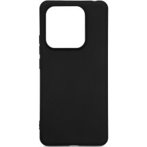 Силиконовый (TPU) чехол ArmorStandart Matte Slim Fit Camera Сoverage для Xiaomi Redmi Note 14 5G - Black: фото 1 из 5