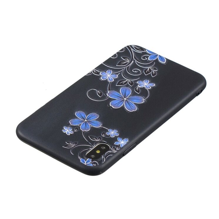 Силіконовий (TPU) чохол Deexe Life Style для Apple iPhone Xs Max - Beautiful Flowers: фото 5 з 7