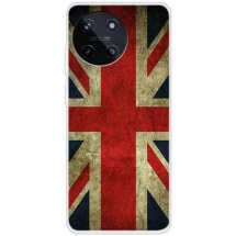Силиконовый (TPU) чехол Deexe Life Style для Realme 11 4G - UK Flag: фото 1 из 5