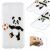 Силиконовый (TPU) чехол Deexe Pretty Glossy для Samsung Galaxy M10 (M105) - Panda Playing Football: фото 1 из 8