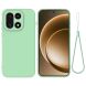 Силиконовый (TPU) чехол Deexe Silicone Case для OnePlus 15 - Green (391310G). Фото 1 из 9