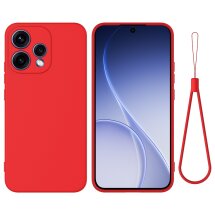 Силіконовий (TPU) чохол Deexe Silicone Case для OPPO Reno 15 - Red: фото 1 з 9